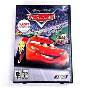 Disney‎ Pixar Cars PC Mac Game THQ Target Exclusive 2-Disc Set Lightning McQueen